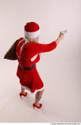 JAROSLAVA STANDING POSE WITH GUN